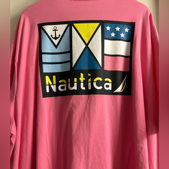 NAUTICA Big men tshirt size 5xlt new without tags - Picture 5 of 7